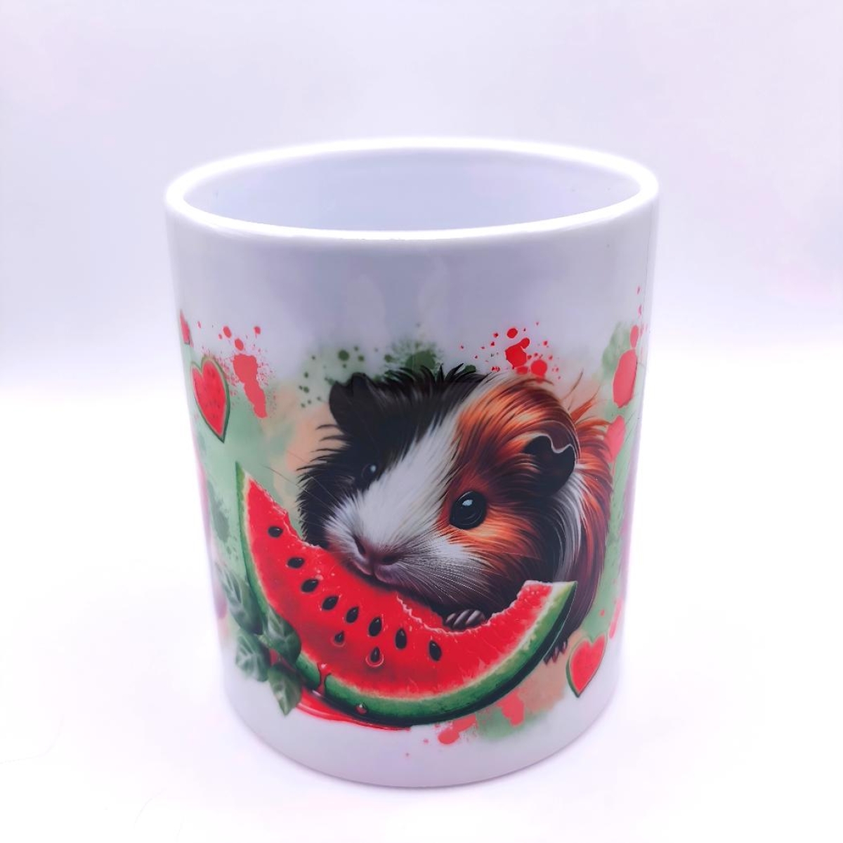 Tasse Meerschweinchen mit Melonen